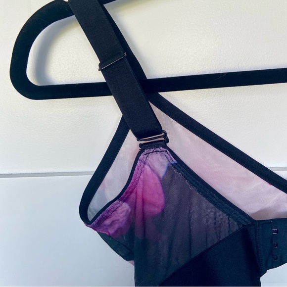 Parade Floral Mesh Bralette 32DD - Picture 6 of 11